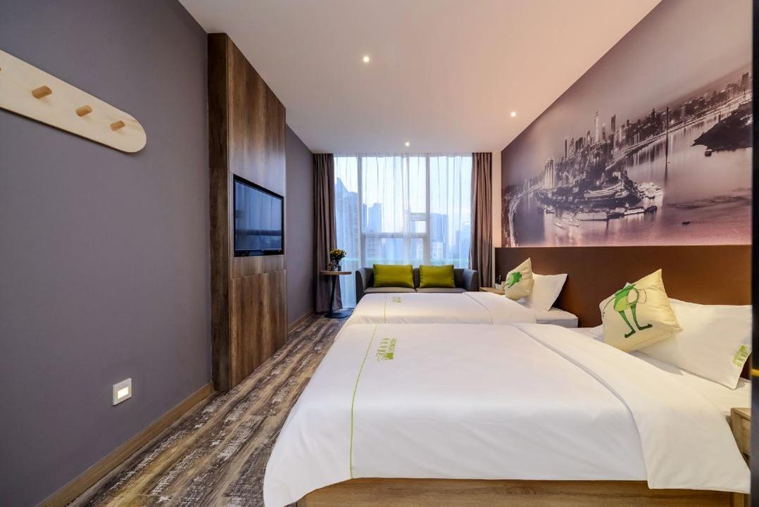 Heye International Youth Hostel Chongqing Exterior photo